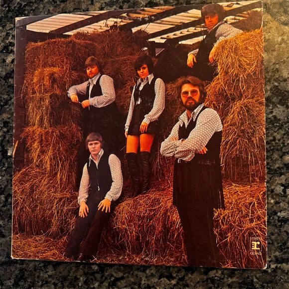 Kenny Rogers & The First Edition Something's Burning 1970 Vinyl VG+ record album - Picture 1 of 11